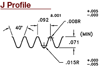 J Profile Multi Ribbed Pulley
