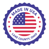 Made in the USA Lake County, Ohio Logo