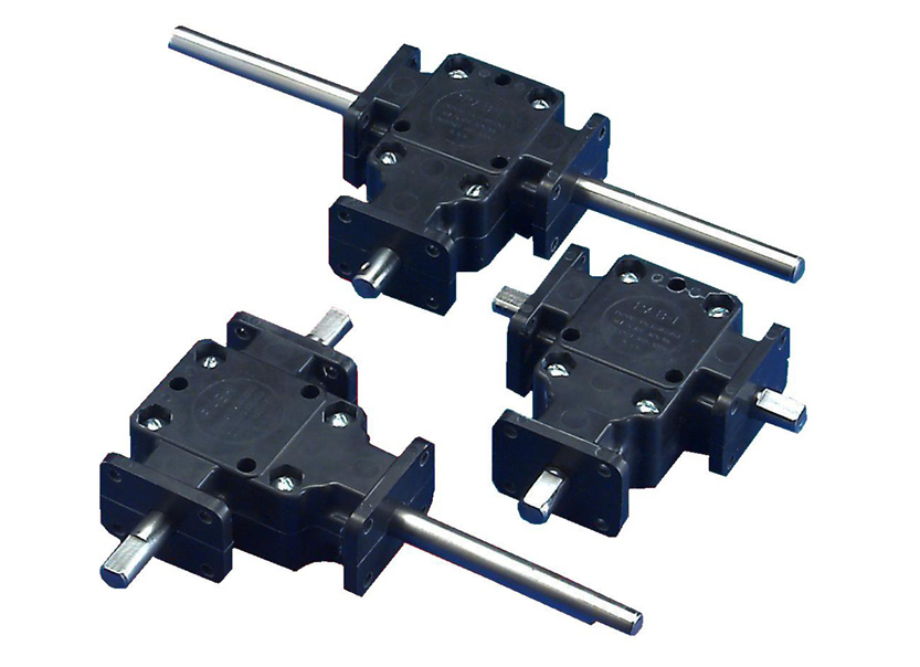 90degree gear box reducer or multiplier 1:2 ratio drawing with all